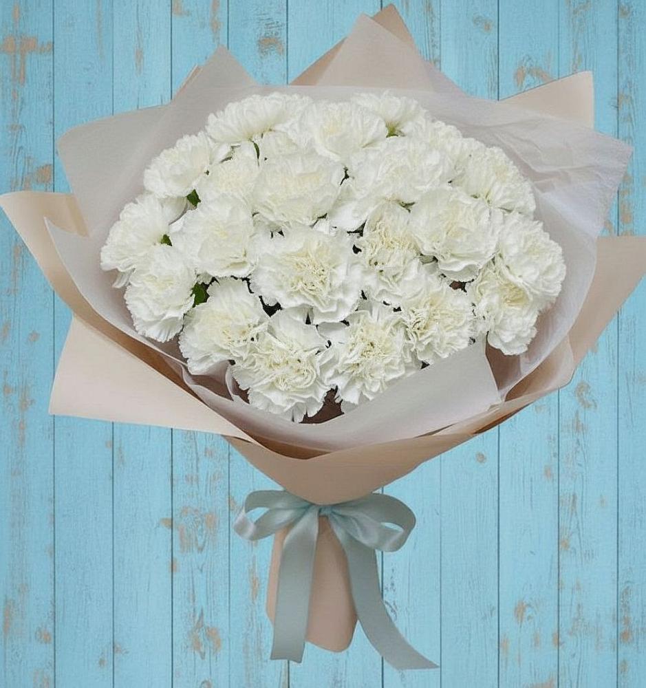 Букет цветов из: Гвоздики в Ворошнево