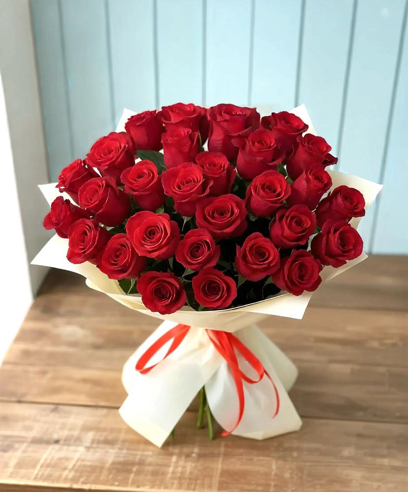 Букет 29 Красных роз в Ворошнево
