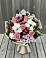 Букет цветов из: Альстромерии, Гвоздики, Розы и Хризантемы в Ворошнево