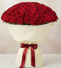 Букет 101 Красная роза Милано в Ворошнево