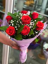 Букет цветов из:  Розы в Ворошнево