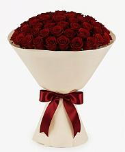 Букет 101 Бордовая роза Блэк Бакарра в Ворошнево