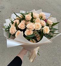 Букет Кремовые розы Латте #REPLACE_PRED# Ворошнево
