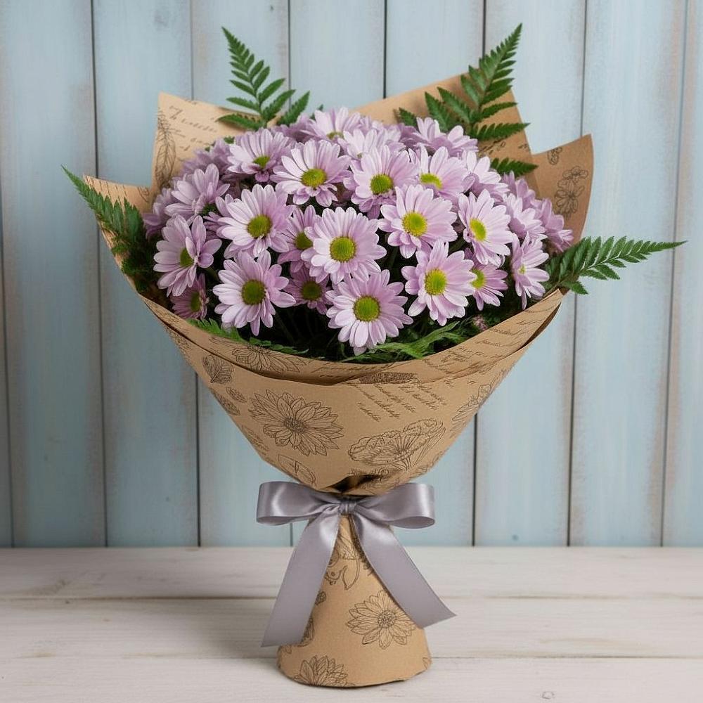 Букет цветов из: Хризантемы в Ворошнево