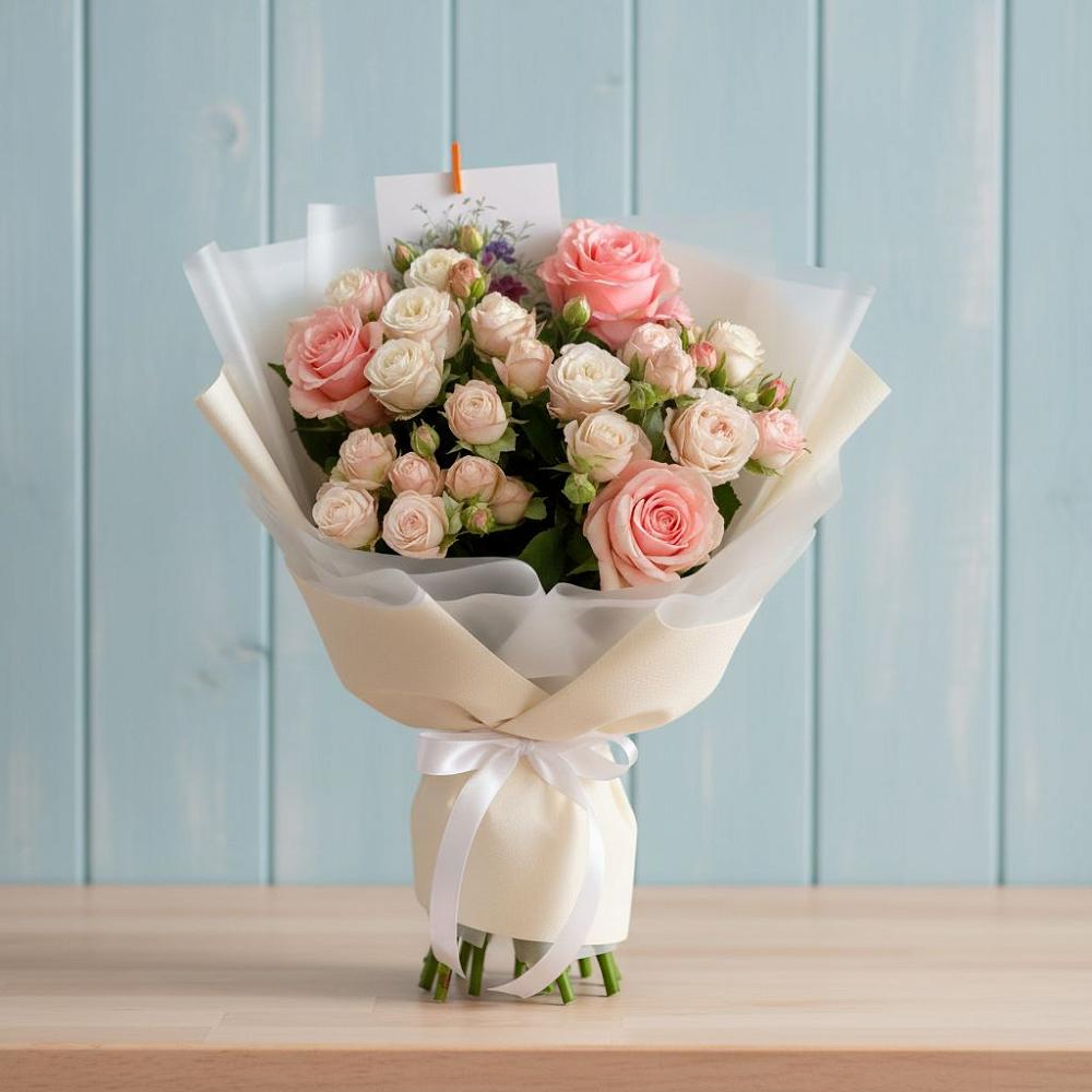 Букет цветов из: Розы в Ворошнево