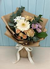 Букет цветов из:  Герберы и Хризантемы в Ворошнево