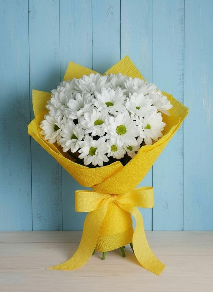 Букет цветов из: Хризантемы в Ворошнево