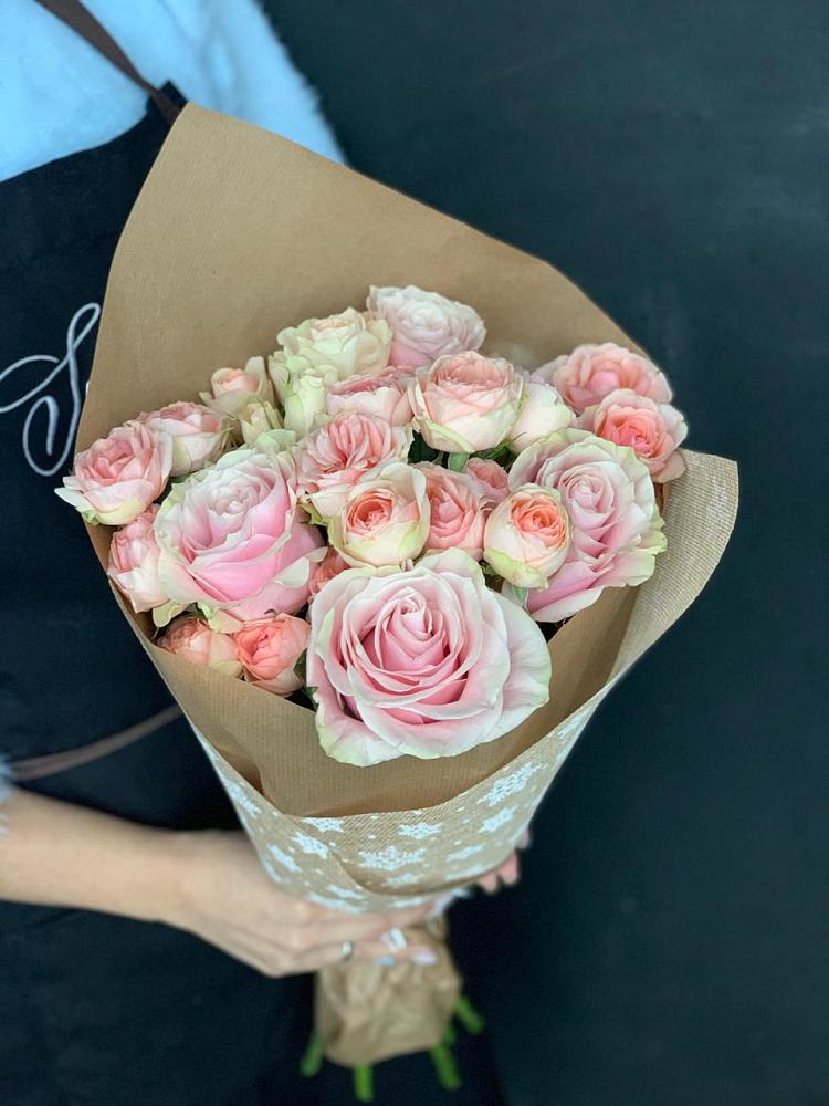 Букет цветов из: Хризантемы и Розы в Ворошнево