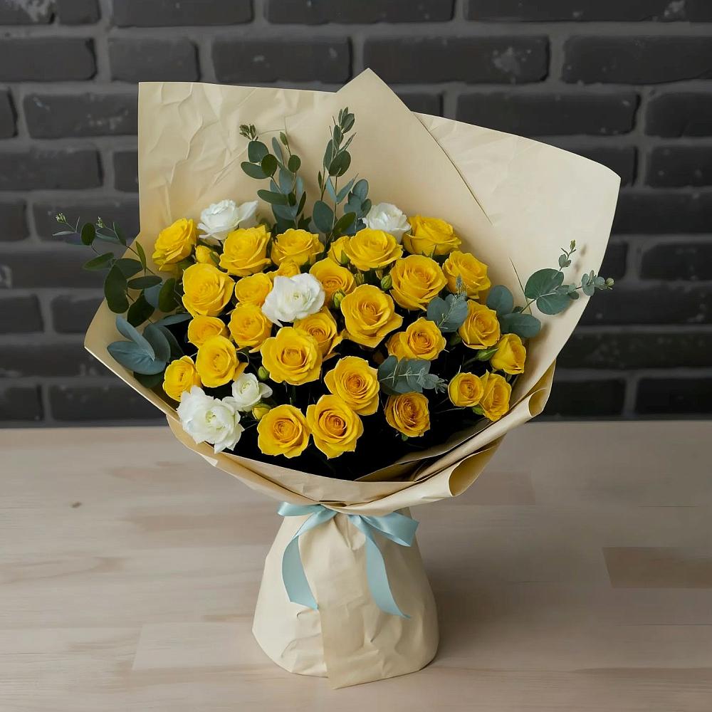 Букет цветов из: Розы в Ворошнево