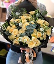 Букет цветов из:  Розы и Лизиантусы #REPLACE_PRED# Ворошнево