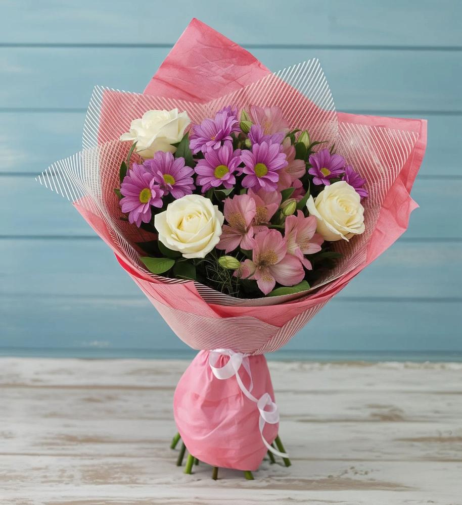 Букет цветов из: Герберы в Ворошнево