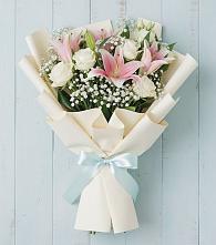 Букет цветов из:  Лилии в Ворошнево