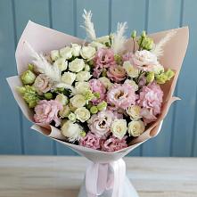 Букет цветов из:  Альстромерии и Розы в Ворошнево