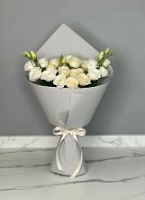 Букет цветов из:  Розы и Лизиантусы в Ворошнево