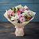 Букет цветов из: Хризантемы, Альстромерии и Розы в Ворошнево